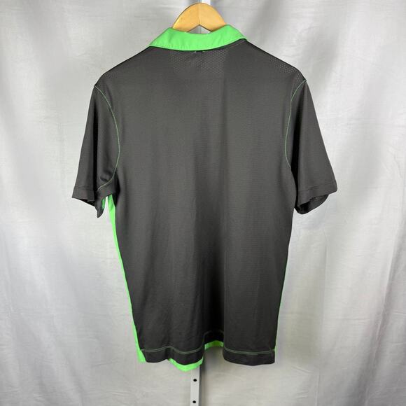 Nike Golf Tour Performance Dri-Fit Short Sleeve Golf Polo Green Men's Si… - Picture 5 of 7